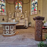 Ein neuer Ambo für die Kirche in Presberg