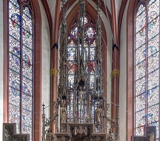 09.03.2015, Abgabe, Gesamtansicht, Gotik, Lieferschein20150316, Lorch, Lorcher Altar, Matthias Kloft