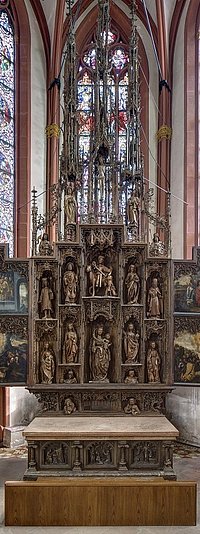 09.03.2015, Abgabe, Gesamtansicht, Gotik, Lieferschein20150316, Lorch, Lorcher Altar, Matthias Kloft