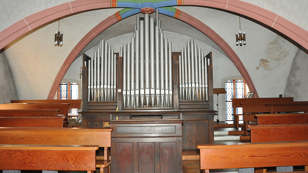 Restaurierung der Schlimbach-Orgel